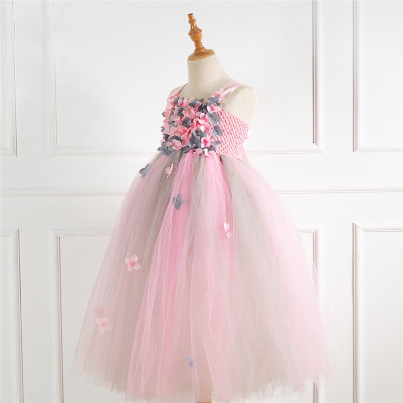 Flower Fairy Formal Party Dress | Graduation Party Dress | Embroided T –  Okko Designs