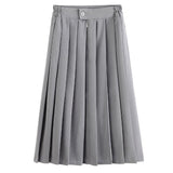 Korean Women High Waist Sexy Mini Skirt School Short Pleated Kawaii Japanese Black Skirt