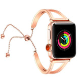 Women strap for Apple watch band 38mm/42mm iWatch band 40mm/44mm Stainless steel watchband Apple watch series 5 4 3 2 1 bracelet