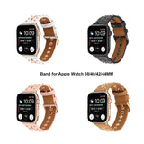 Punk Belt Strap For Apple Watch Bands 3 2 38mm 42mm Leather bracelet For Iwatch Band series 5 4 40mm 44mm Watchband Accessories