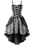 Halloween Gothic Lace Steampunk Dress