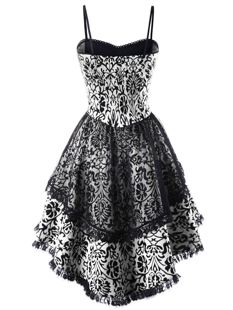 Halloween Gothic Lace Steampunk Dress