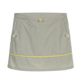 Y2K Streetwear Low Waist Retro Sexy Pockets Skirt Hippie Vintage Mini Skirt Cute Bottoms Clubwear