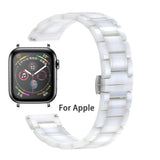 Ceramic Strap for Apple Watch Band 44 mm 40mm iwatch band 42mm 38mm Stainless steel buckle bracelet Apple watch 5 4 3 38 42 44mm