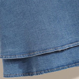 Goth Denim Pleated Skirts With Ruffled Girl Summer Punk Faldas High Waist Korean Jeans Mini Skirt