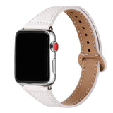 Leather loop strap For Apple watch band 44 mm 40mm iWatch band 42mm 38 mm Slim Genuine Leather watchband bracelet Apple watch 5 4 3 2 1