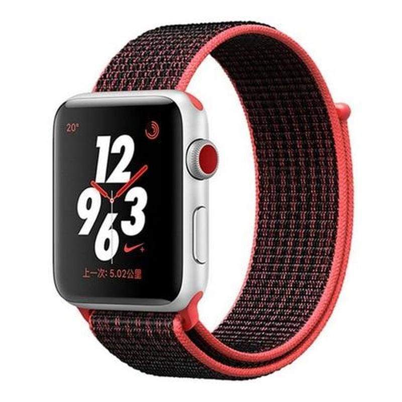 – jetechband Nylon Watchband Strap Loop Apple Band Sport Watch