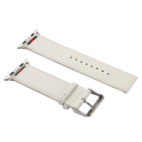 Accessories Apple Watch Band Strap Striped Nylon & Leather, Fits Series  44mm/ 40mm/ 42mm/ 38mm  iwatch Series 1 2 3 4