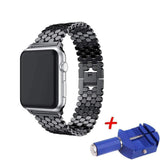 Accessories Apple watch series 5 4 3 2 Band honeycomb Stainless steel iwatch strap, 44mm, 40mm, 42mm, 38mm, US Fast Shipping