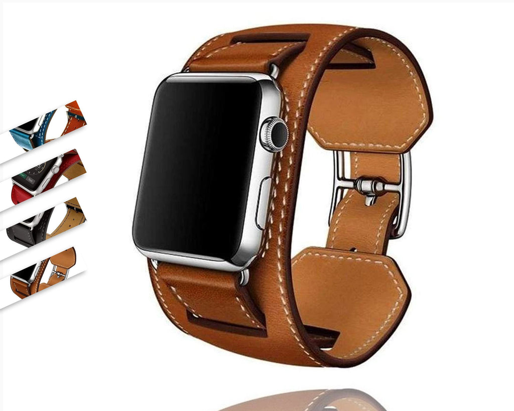 Amazon.com: Avaner Vintage Leather Watches, Retro Punk Cuff Watch, Wide Band  Quartz Watches for Men and Women : Clothing, Shoes & Jewelry