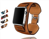 accessories Apple Watch Series 5 4 3 2 Band, Leather Double Tour wrap Bracelet Strap Watchband fits 38mm, 40mm, 42mm, 44mm - US Fast Shipping