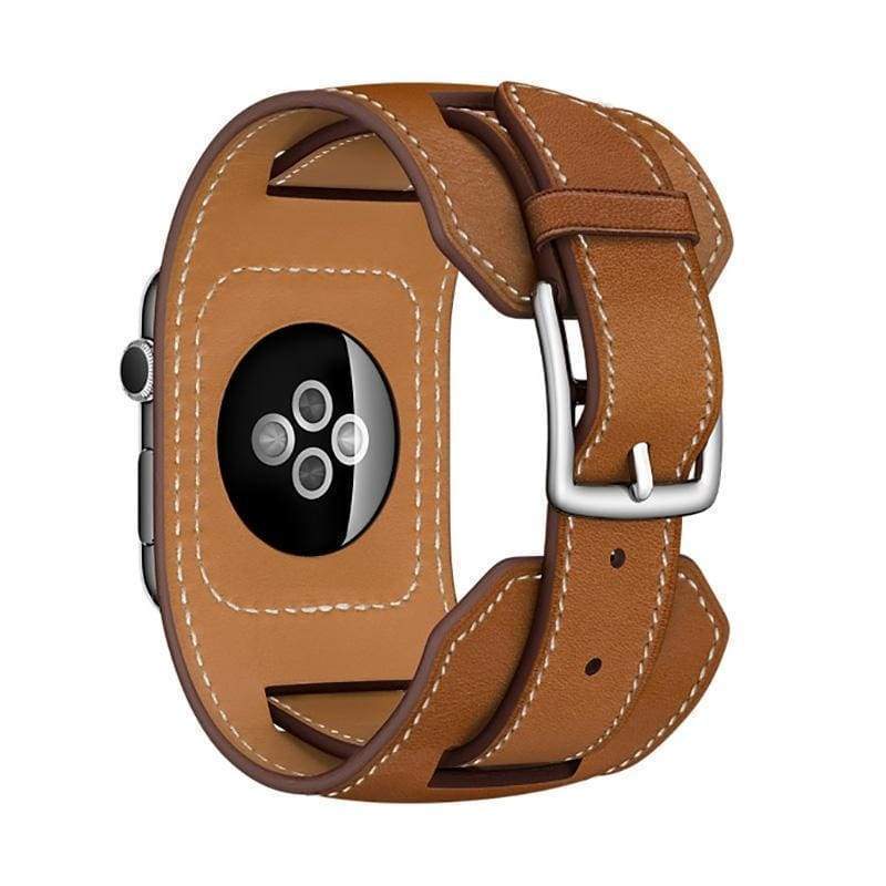 accessories Apple Watch Series 5 4 3 2 Band, Leather Double Tour wrap Bracelet Strap Watchband fits 38mm, 40mm, 42mm, 44mm - US Fast Shipping