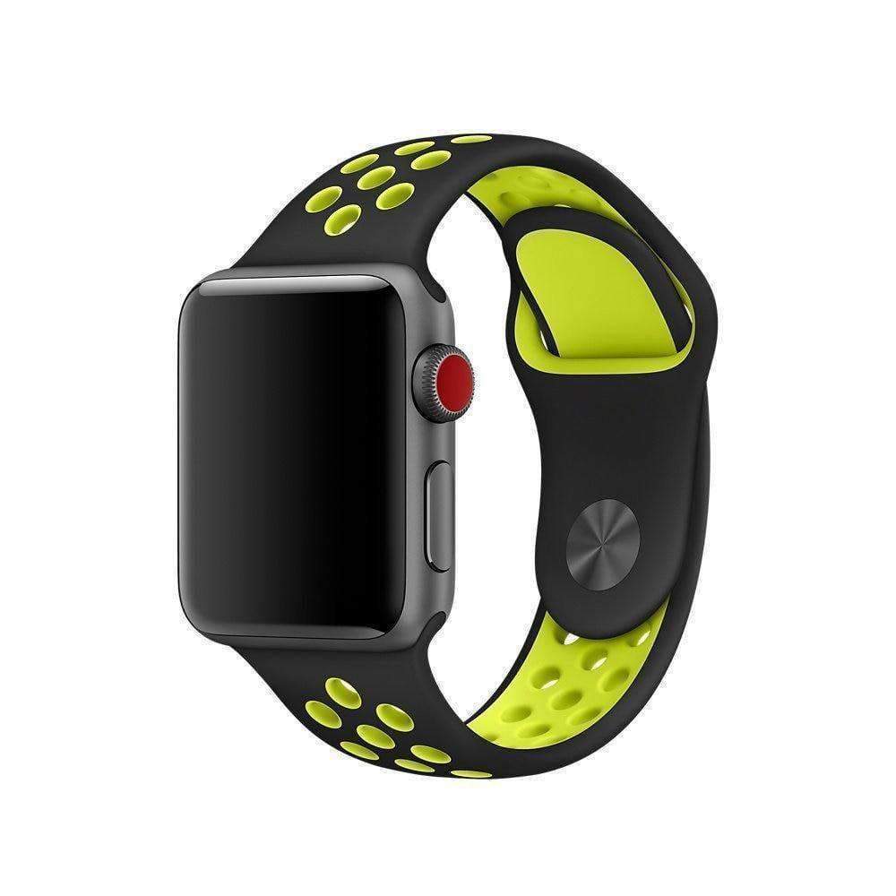 Comorama Contagioso Escepticismo Apple Watch Band Silicone Strap Bracelet Sport Wrist Watch Belt – jetechband