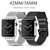 accessories Apple Watch Series 5 4 3 2 Band, Sport Milanese Loop with buckle, Stainless Steel iwatch 38mm, 40mm, 42mm, 44mm - US Fast Shipping