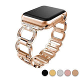Accessories Apple Watch Series 5 4 3 2 Band, Stainless Steel, Bling Rhinestone Diamond  38mm, 40mm, 42mm, 44mm
