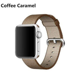 accessories Coffee / 38mm / 40mm Apple Watch Series 5 4 3 2 Band, Best Apple watch band Nylon Woven Loop 38mm, 40mm, 42mm, 44mm