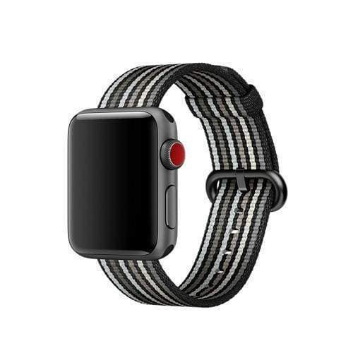 accessories dark gray / 38mm/40mm Apple Watch Series 5 4 3 2 Band, Sport Woven Nylon Strap, Wrist bracelet belt fabric-like nylon band for iwatch 38mm, 40mm, 42mm, 44mm - US Fast Shipping