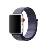 accessories deeple blue / 38mm/40mm Apple Watch band Nylon sport loop strap 44mm/ 40mm/ 42mm/ 38mm iWatch Series 1 2 3 4 bracelet hook-and-loop wrist watchband accessories - US fast shipping