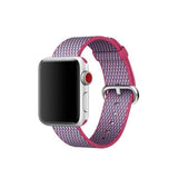 accessories Hot Pink / 38mm / 40mm Apple Watch Series 5 4 3 2 Band, Best Apple watch band Nylon Woven Loop 38mm, 40mm, 42mm, 44mm