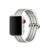 accessories light gray / 38mm / 40mm Apple Watch Series 5 4 3 2 Band, Sport Woven Nylon Strap, Wrist bracelet belt fabric-like nylon band for iwatch 38mm, 40mm, 42mm, 44mm - US Fast Shipping