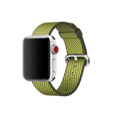 accessories Lime / 38mm / 40mm Apple Watch Series 5 4 3 2 Band, Best Apple watch band Nylon Woven Loop 38mm, 40mm, 42mm, 44mm