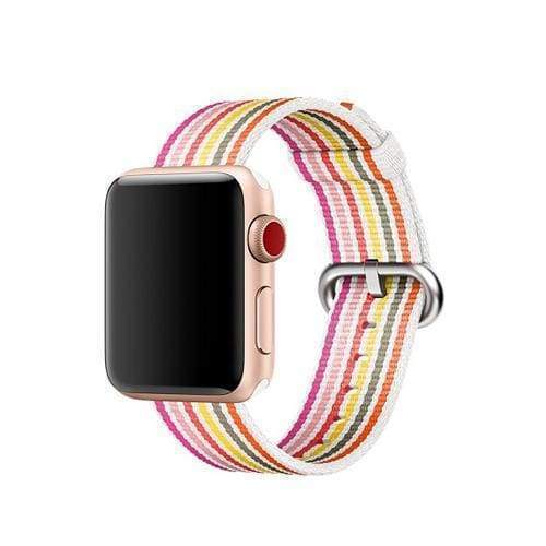 accessories Mix / 38mm / 40mm Apple Watch Series 5 4 3 2 Band, Best Apple watch band Nylon Woven Loop 38mm, 40mm, 42mm, 44mm