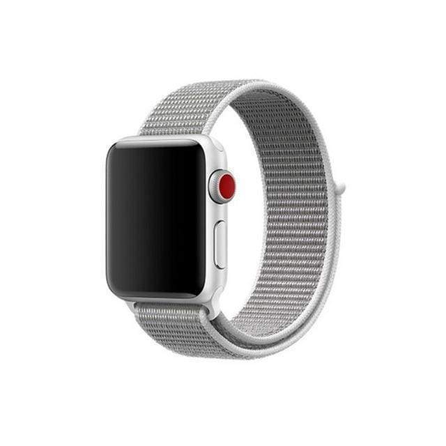 accessories Pearl / 38mm/40mm Apple Watch band Nylon sport loop strap 44mm/ 40mm/ 42mm/ 38mm iWatch Series 1 2 3 4 bracelet hook-and-loop wrist watchband accessories - US fast shipping