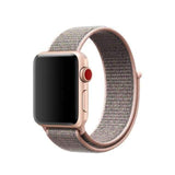 accessories pink sand / 38mm/40mm Apple Watch band Nylon sport loop strap 44mm/ 40mm/ 42mm/ 38mm iWatch Series 1 2 3 4 bracelet hook-and-loop wrist watchband accessories - US fast shipping