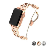 accessories Rose Gold 1 / 38mm/40mm Apple Watch Series 5 4 3 2 Band, Cuff Rose Gold Band, Stainless Steel, Women Strap, Bangle Bracelet, fits 38mm, 40mm, 42mm, 44mm