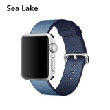 accessories Turquoise / 38mm / 40mm Apple Watch Series 5 4 3 2 Band, Best Apple watch band Nylon Woven Loop 38mm, 40mm, 42mm, 44mm