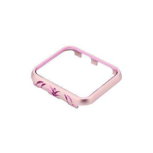 Apple 2 / 38mm Cases Cover For Apple Watch case 42mm/38mm iwatch band 3/2/1 aluminum alloy protective Screen Anti-fall Frame Protector Shell