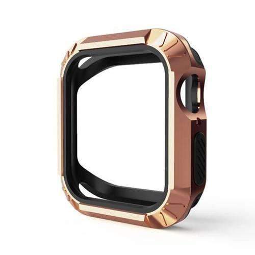 Apple 3 / for 44mm Silicone Protector Cover For Apple Watch 4 case 40MM 44MM iwatch band series 4 Replacement Two in one Anti-fall Shell - USA Fast Shipping