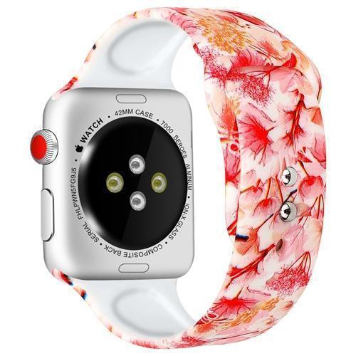 Apple 4 / 38mm/40mm Strap for apple watch 4 3 iwatch band 42mm 44mm 38mm 40mm Sport silicone for apple watch band wristband bracelet accessories, USA Fast Shipping