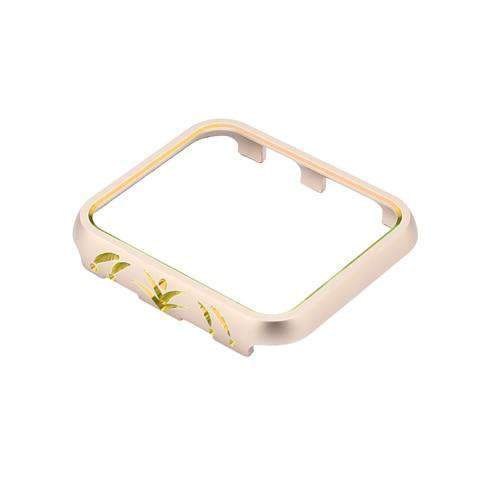 Apple 6 / 38mm Cases Cover For Apple Watch case 42mm/38mm iwatch band 3/2/1 aluminum alloy protective Screen Anti-fall Frame Protector Shell