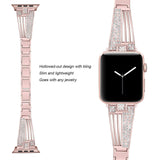 Apple Apple watch Diamond bling strap series 4 3 2 1 band for iWatch 38mm 42mm 40mm 44mm stainless steel strap link bracelet