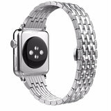 Apple Apple Watch Series 5 4 3 2 Band, Diamond Stainless Steel Strap Bracelet Loop 38mm, 40mm, 42mm, 44mm - US Fast Shipping