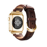 Apple Apple Watch Series 5 4 3 2 Band, Luxury Leather Formal Strap for iWatch  38mm, 40mm, 42mm, 44mm