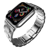 Apple Apple Watch Series 5 4 3 2 Band, Metal Band Stainless Steel Butterfly Buckle Strap  38mm, 40mm, 42mm, 44mm