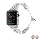 Apple Apple Watch Series 5 4 3  Band, Luxury Bling Cuff Diamond iwatch Strap For Women 38mm, 40mm, 42mm, 44mm