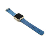 Apple Blue / 38mm/40mm Leopard Rainbow Bling Glitter Leather Band for Apple Watch Series 1 2 3 Strap 42mm 38mm Bracelet for iWatch Wristband