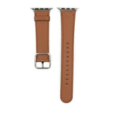 Apple Brown / 38mm / 40mm Apple Watch Series 5 4 3 2 Band, Classic Buckle Band for iWatch Calf Leather With Square Buckle Modern Design 38mm, 40mm, 42mm, 44mm
