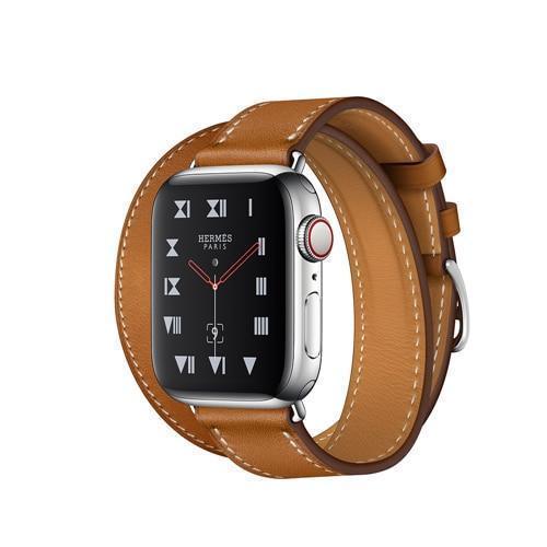 Apple Brown / 38mm Leather strap For apple watch band 42mm 38mm iWatch band 44mm 40mm Double Tour bracelet watchband Apple watch 4 3 21 Accessories ( US Fast Shipping)