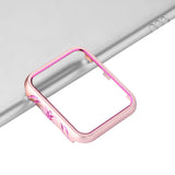 Apple Cases Cover For Apple Watch case 42mm/38mm iwatch band 3/2/1 aluminum alloy protective Screen Anti-fall Frame Protector Shell