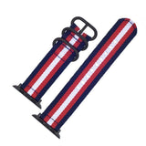 Apple China / Black-Blue Red White / For iwatch 38mm Watchband For Apple Watch Band 42mm 44mm Nylon NATO Sport Strap 38mm 40mm iWatch Bands Accessories Bracelet Series 4 321