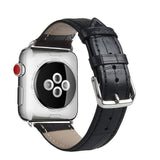 Apple crocodile-black / for 38mm and 40mm High quality Leather loop for iWatch 4 40mm 44mm Sports Strap Single Tour band for Apple watch 42mm 38mm Series 1&2&3