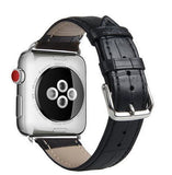 Apple crocodile-black / for 38mm and 40mm manufacturer Leather Loop for iwatch 4 3 2 1 Strap for Apple Watch Band 38mm 42mm 40mm 44mm Flower Design