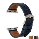 Apple Faux Leather For Apple Watch Strap 44mm 40mm & Apple Watch Band 38mm 42mm Watchbands iwatch Series 4 3 2 1 Bracelet