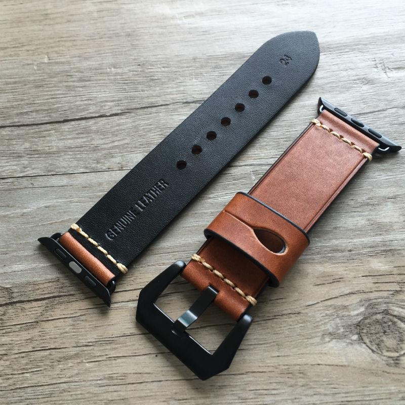 Apple Genuine Leather strap For Apple watch band apple watch 4 3 42mm 38mm iwatch band 44mm 40mm correa pulseira apple watch Accessorie