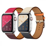 Apple High quality Leather loop for iWatch 4 40mm 44mm Sports Strap Single Tour band for Apple watch 42mm 38mm Series 1&2&3