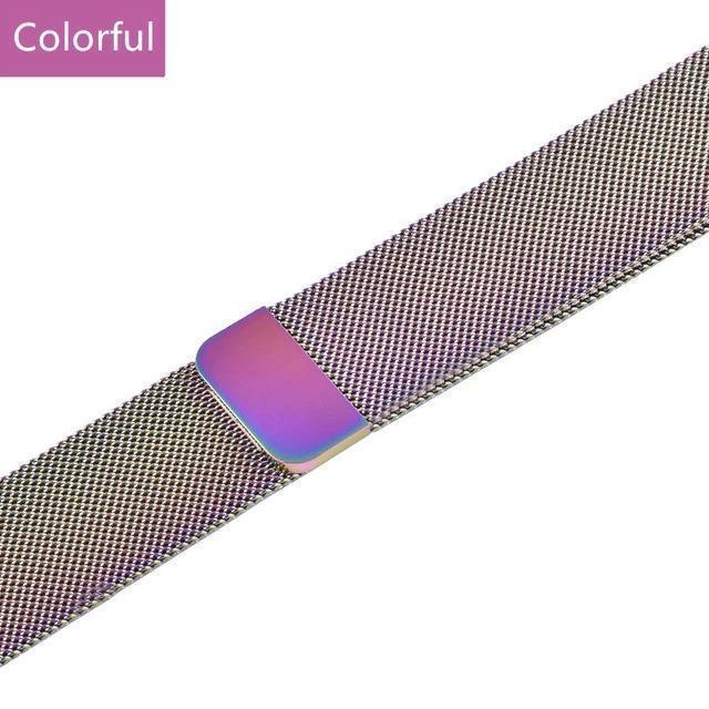 Apple Mix / 38mm / 40mm Apple Watch Series 5 4 3 2 Band, Milanese Loop Sport Strap, Magnetic Stainless Steel Bracelet watchband 38mm, 40mm, 42mm, 44mm